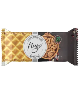 Nuga cu miere și arahide, 65g