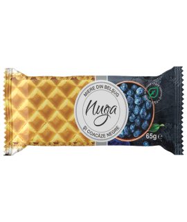Nuga cu miere și coacăze negre, 65g